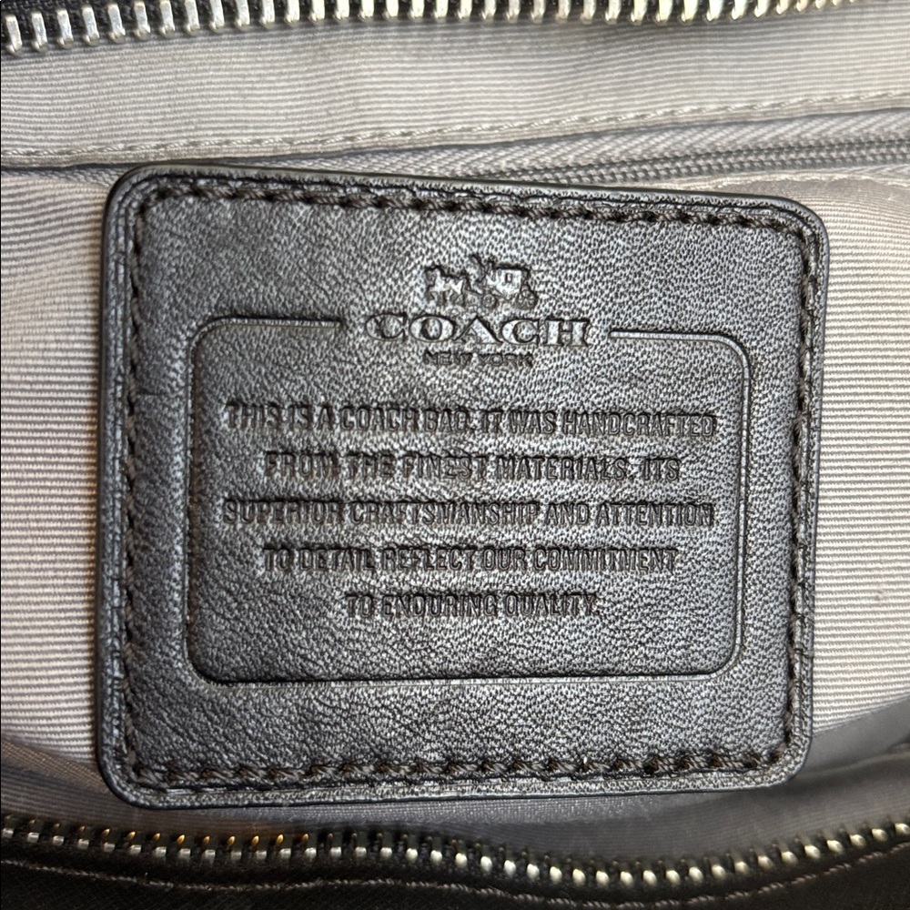 Coach Black Leather Purse - Picture 7 of 11